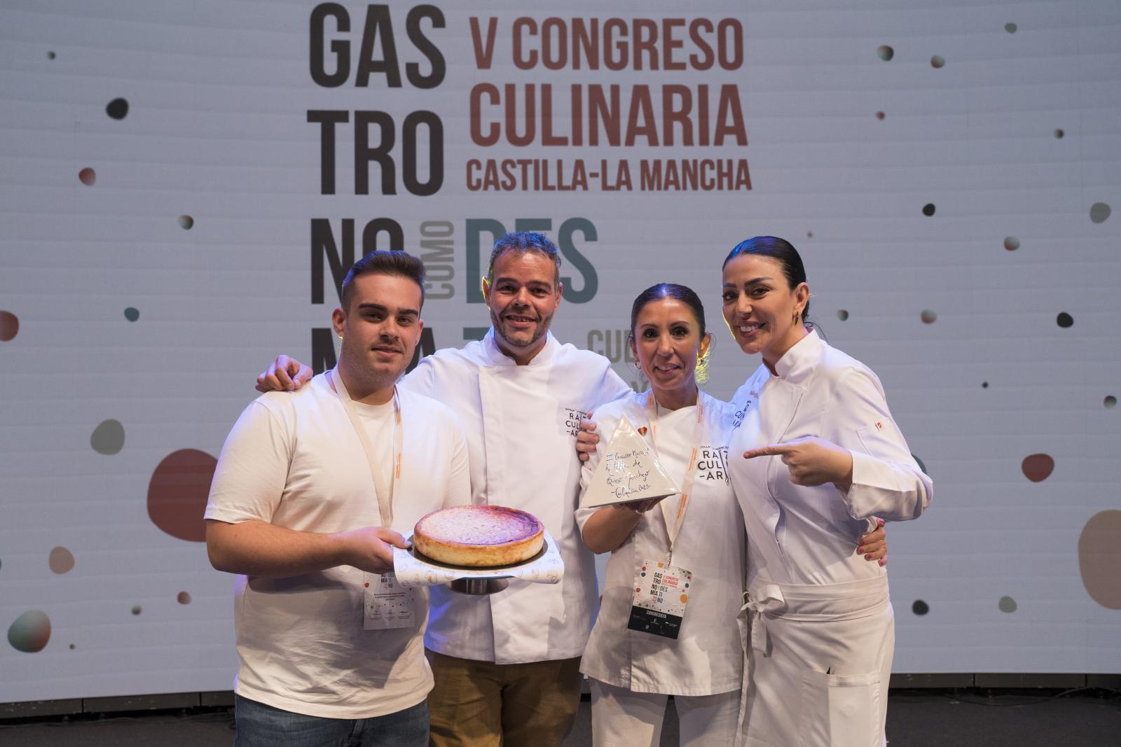 Concurso de Tarta de queso Congreso Culinaria CLM Cuenca 2023