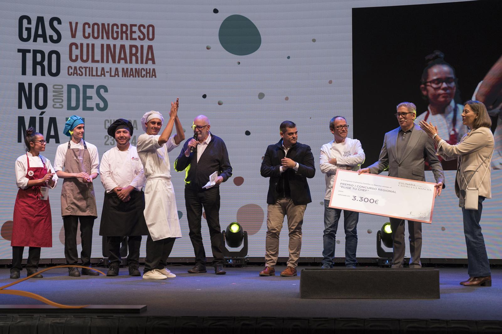 Concurso "Elige tu chef" Congreso Culinaria CLM Cuenca 2023